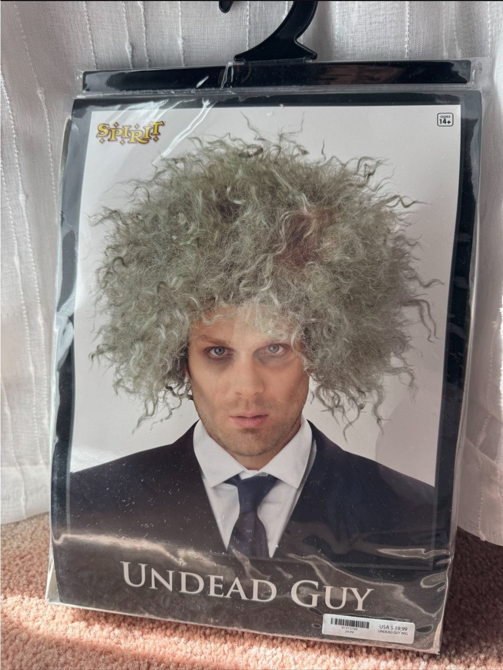 Spirit Undead Guy Wig - Beetlejuice Halloween Costume